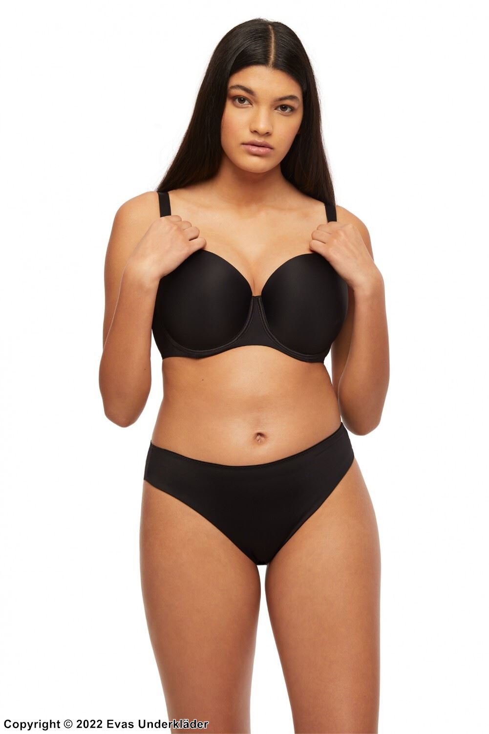 Big cup bra, smooth and comfortable fabric, seamless, B to H-cup